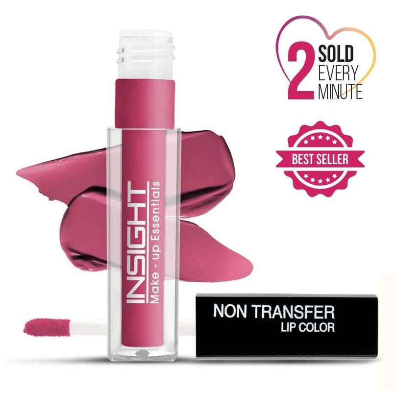 Insight Cosmetics Non Transfer Liquid Lipstick | Molten Pink | Cruelty Free