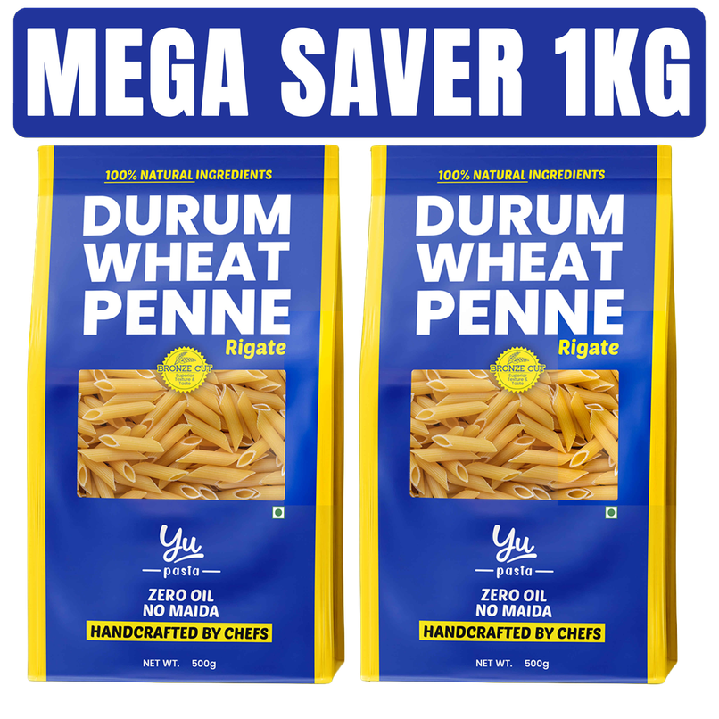 Yu Durum Wheat Penne Pasta