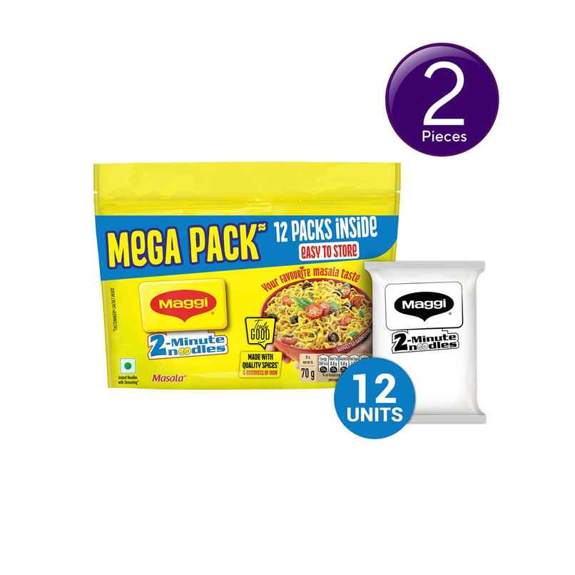 Maggi 2-Minute Noodles Masala Combo
