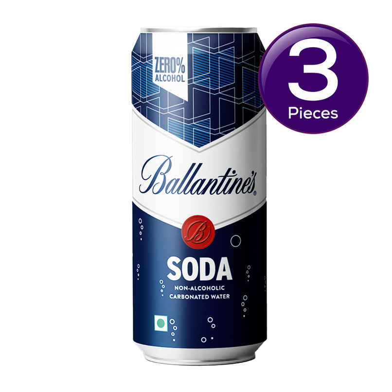 Ballantines Non-Alcoholic Carbonated Soda Water Combo