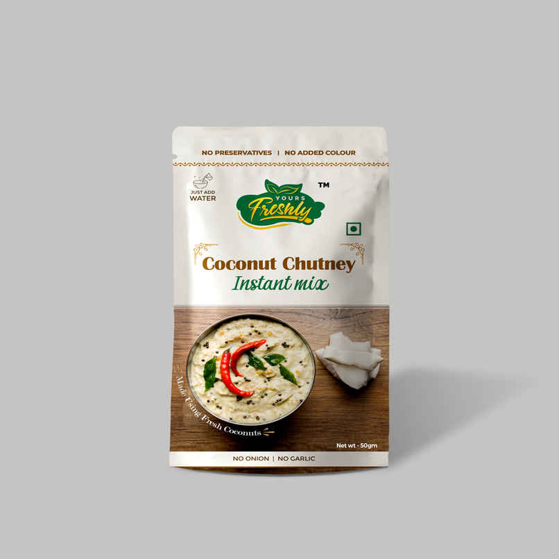 Yours Freshly Coconut Chutney Yours Freshly Coconut Chutney