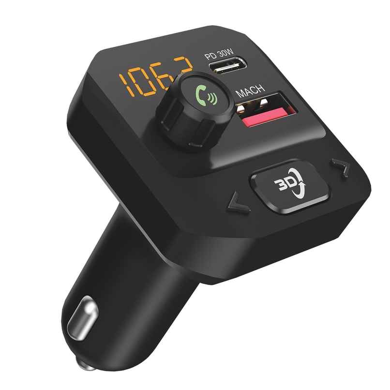 Portronics Auto 10 Plus Car Bluetooth Smart Audio Connector