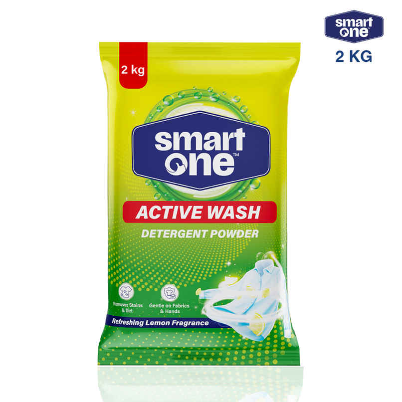 Smart One Active Wash Detergent Powder Lemon Fragrance