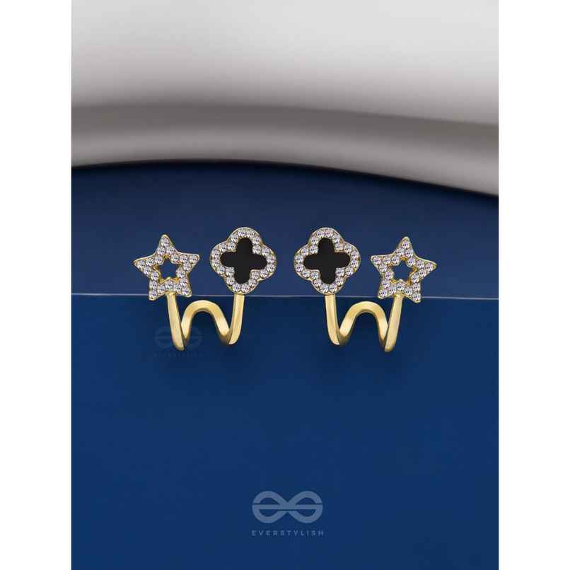 Everstylish Make a Wish - Stud Earrings | Black