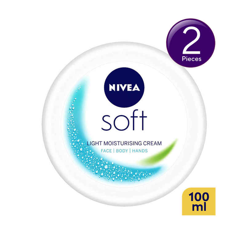 Nivea Soft Moisturizer Pack of 2 Nivea Soft Moisturizer Pack of 2