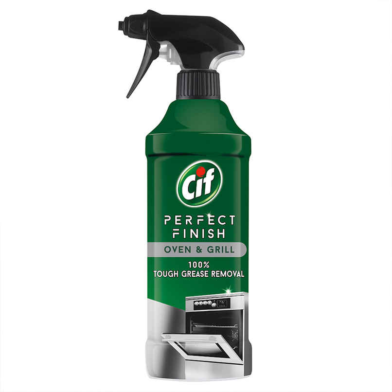 Cif Perfect Finish Oven & Grill Kitchen Cleaning Spray | 100% Tough Grease Removal