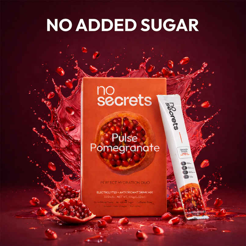 No Secrets Perfect Hydration Duo Electrolytes & Antioxidants Pulse Pomegranate