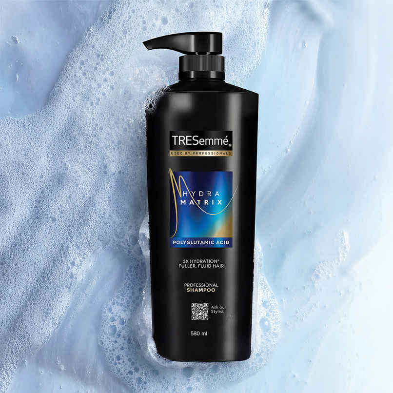 TRESemme Hydra Matrix Shampoo with Polyglutamic Acid for 100H Hydration, Paraben Free