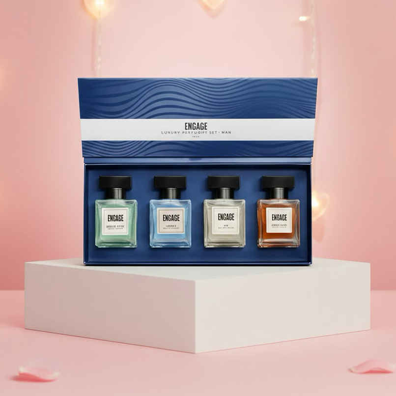 Engage Gift Assorted Luxury Perfume Set for Men |4 Unique EDPs| Long Lasting |Travel Sized Engage Gift Assorted Luxury Perfume Set for Men |4 Unique EDPs| Long Lasting |Travel Sized