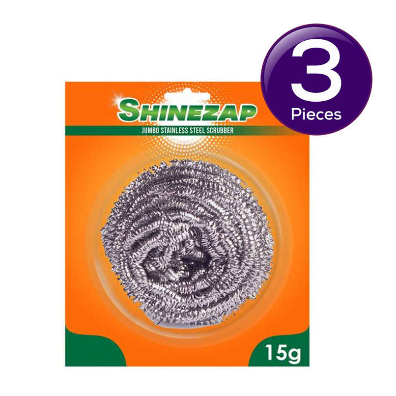 Shinezap Steel Scrubber Combo