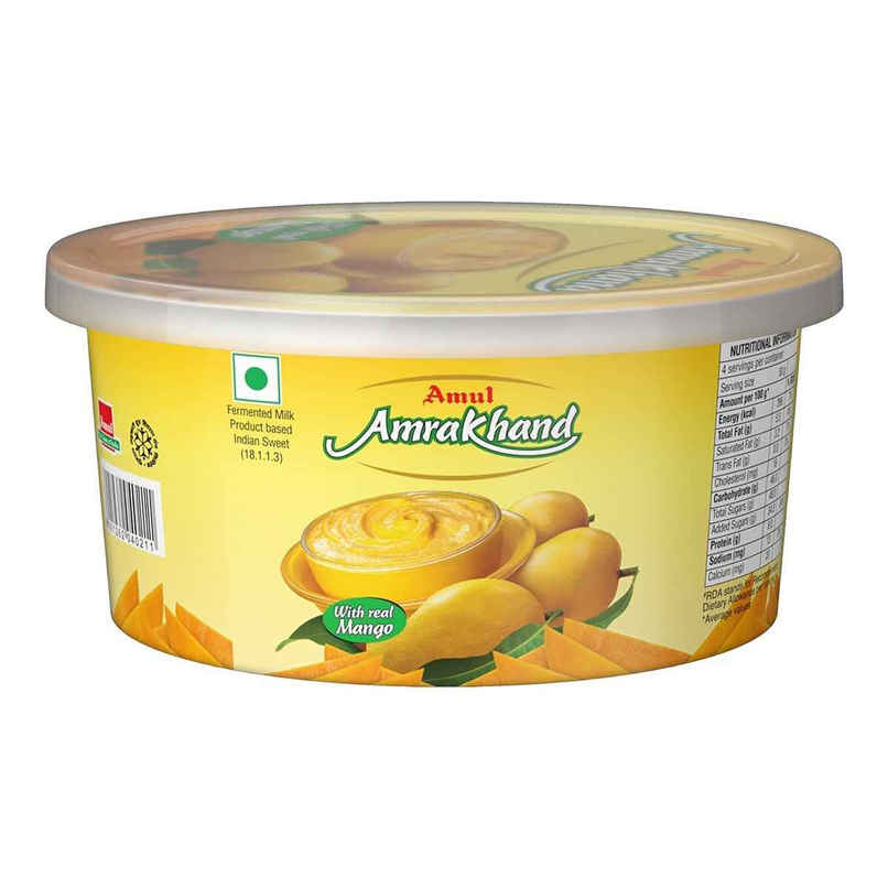 Amul Real Mango Amrakhand Amul Real Mango Amrakhand