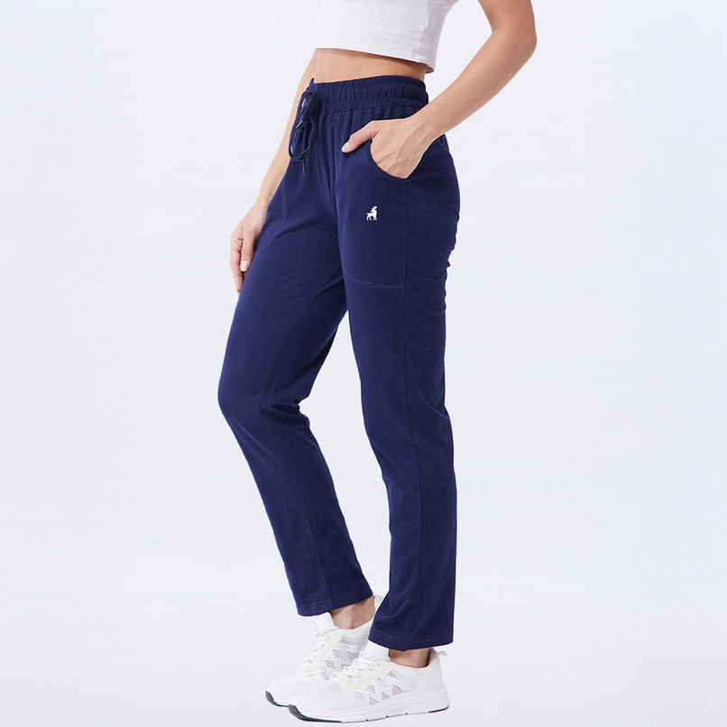 Modeve Women's Regular Fit Track Pants | Navy - XL Modeve Women's Regular Fit Track Pants | Navy - XL