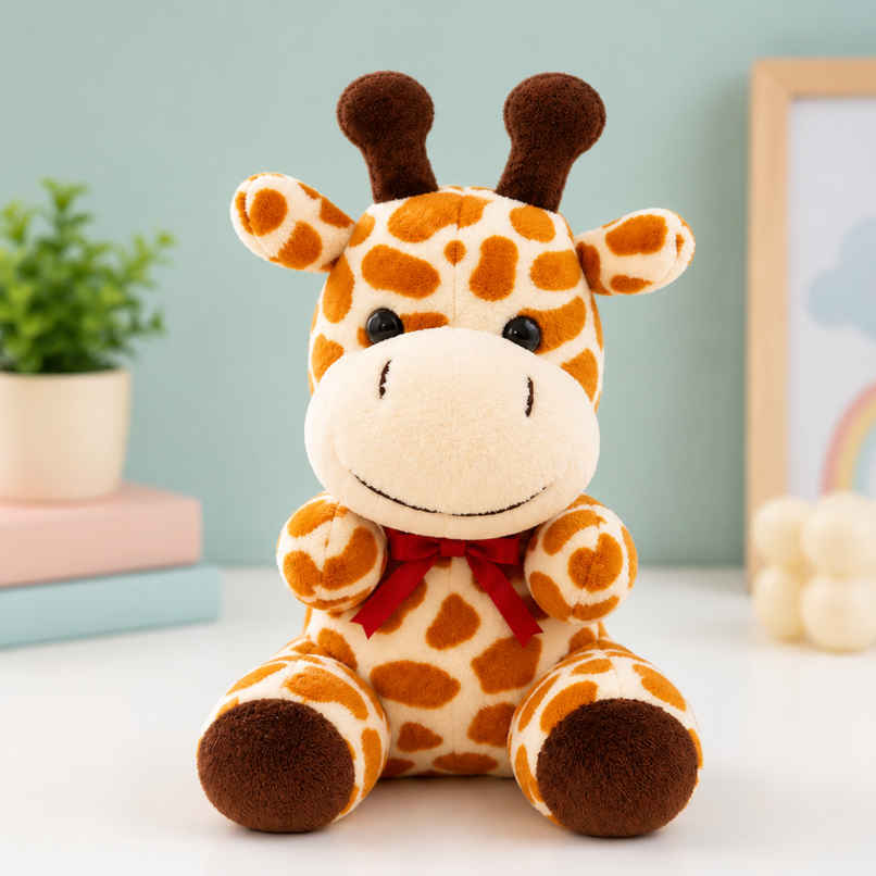 ToyTales Jack GIRAFFE Plush Toy | Stuffed Animal Soft Toy | Birthday Gift for Kids | Gift Baby | 15cm ToyTales Jack GIRAFFE Plush Toy | Stuffed Animal Soft Toy | Birthday Gift for Kids | Gift Baby | 15cm