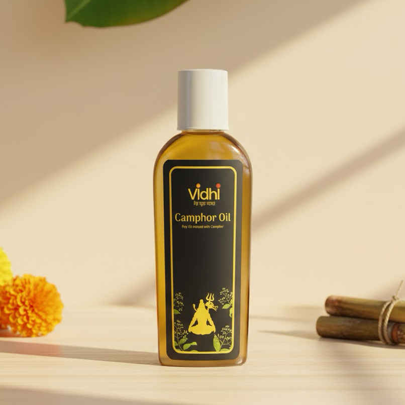 OM Bhakti Vidhi Special Puja Oil | Camphor