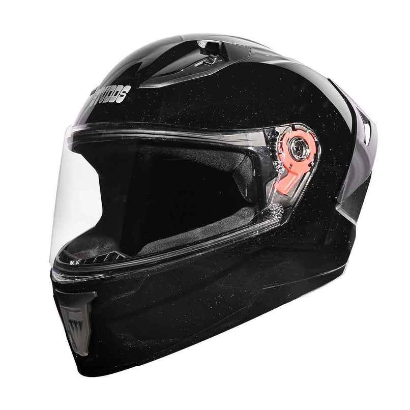 Studds Raider Super Isi Certified Full Face Helmet For Men And Women With Spoiler Visor (Black - M) Studds Raider Super Isi Certified Full Face Helmet For Men And Women With Spoiler Visor (Black - M)