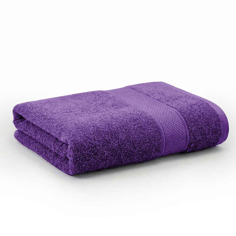 Mytrident Urban Comfort Cotton Bath Towel | Purple