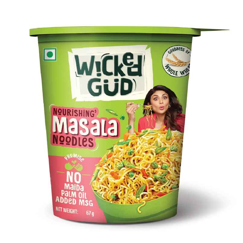 Wickedgud Nourishing Masala cup noodles