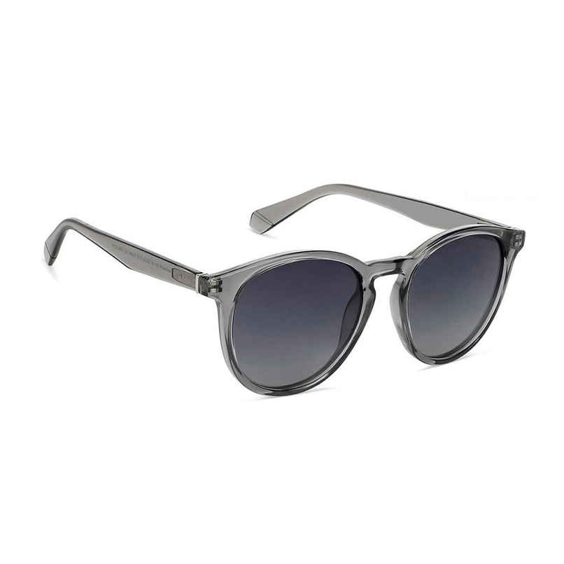 Vincent Chase By Lenskart Unisex Metal Round Sunglasses | Grey - M