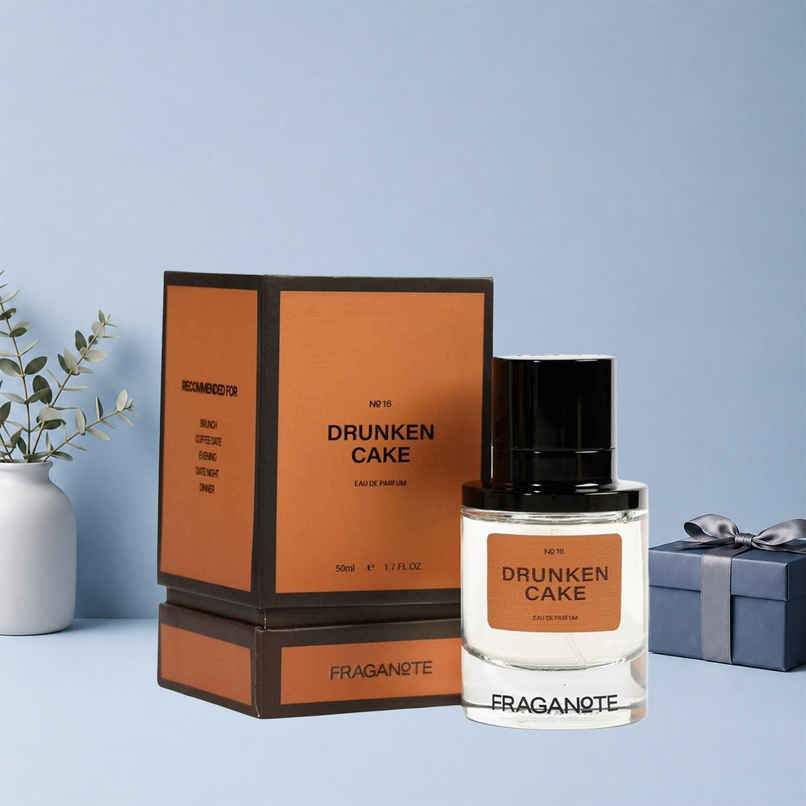 Fraganote Drunken Cake Unisex Eau De Parfum | Perfume for Him & Her Fraganote Drunken Cake Unisex Eau De Parfum | Perfume for Him & Her