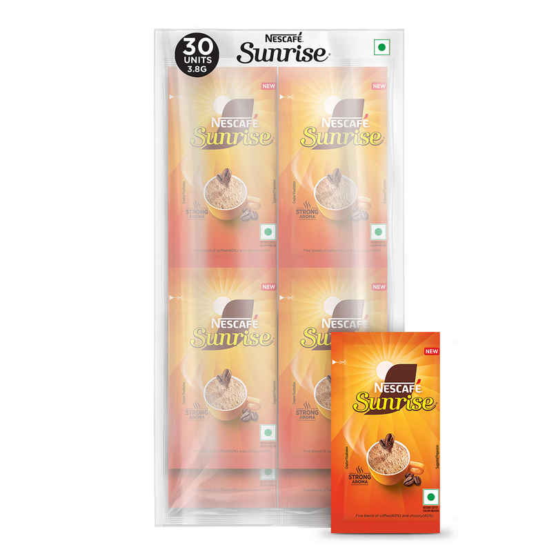 Nescafe Sunrise Instant Coffee Powder Sachets