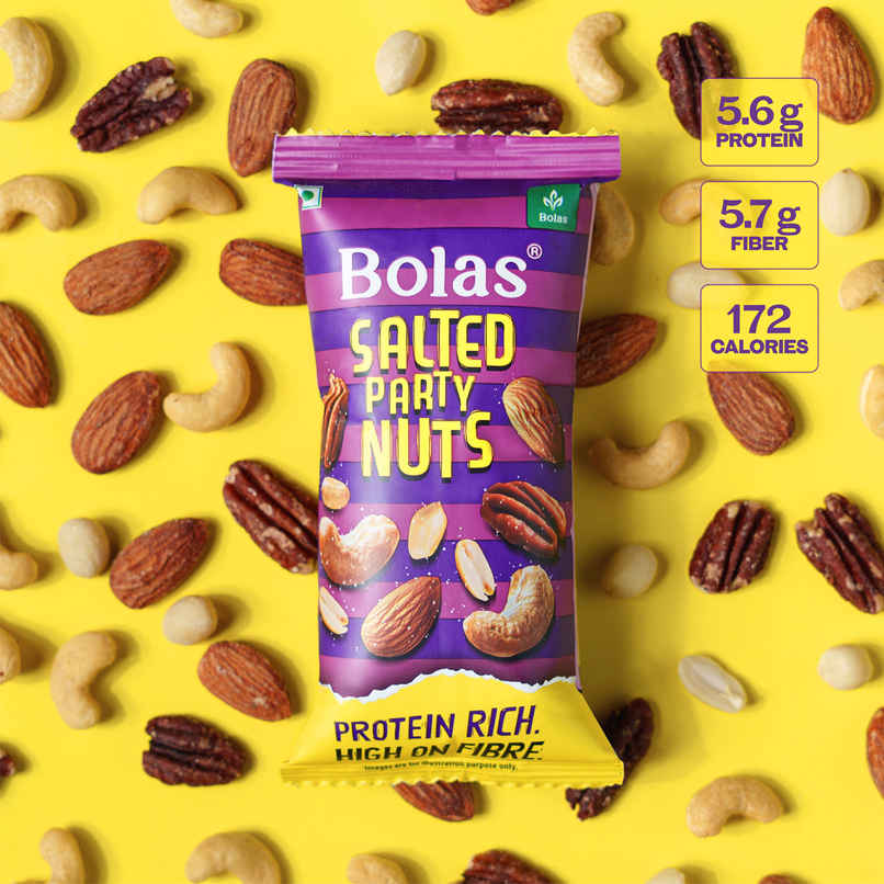 Bolas Salted Party Nut Mix | Roasted Party Mix