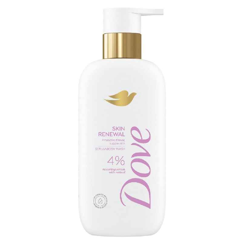 Dove 4% Restoring Serum With Retinol Skin Renewal Bodywash Dove 4% Restoring Serum With Retinol Skin Renewal Bodywash