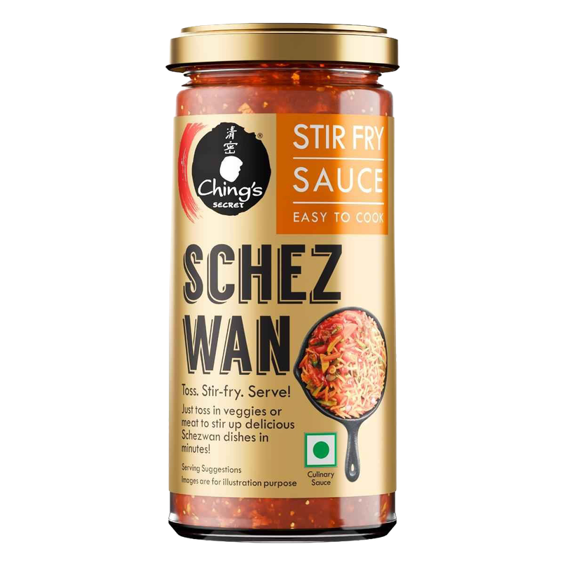 Ching's Premium Schezwan Stir Fry Sauce, Ready to Cook Sauce, No Added Colour, No MSG