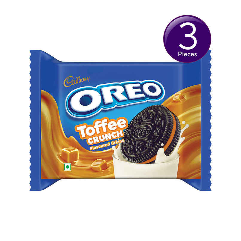 Oreo Toffee Crunch Flavour Creme Sandwich Biscuit Combo 