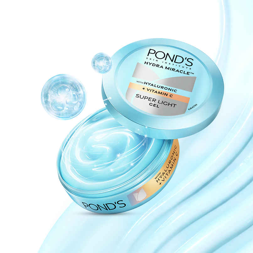 Pond's  Hydra Miracle Super Light Gel With Hyaluronic Acid & Vitamin C - 100G