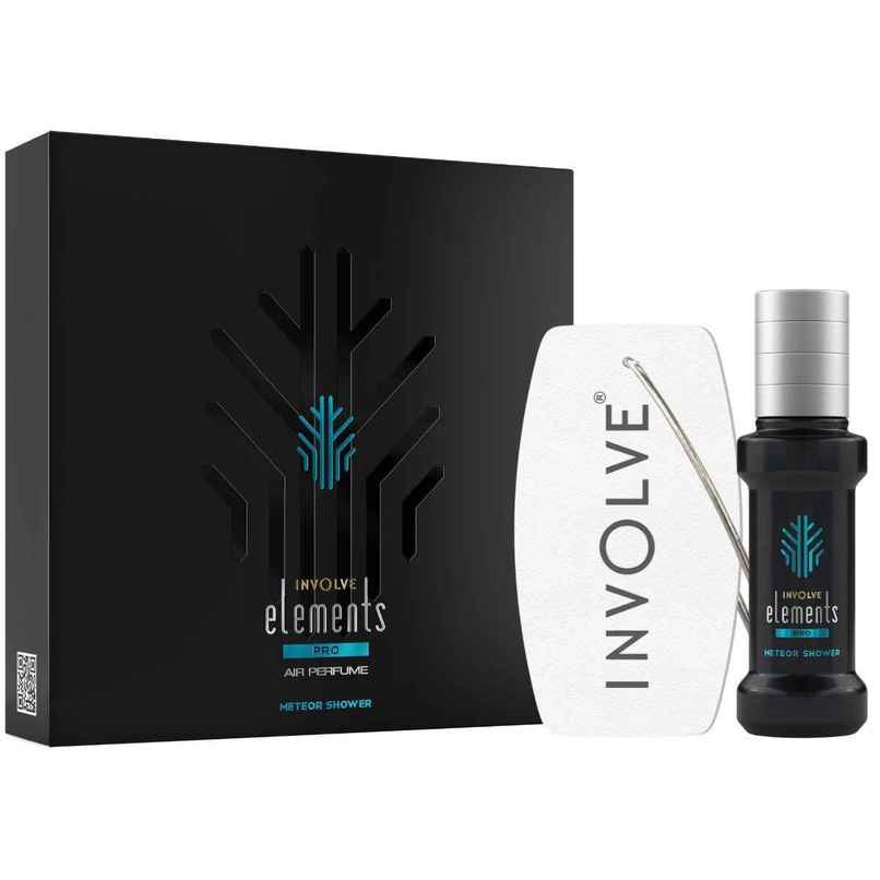 Involve Your Senses Elements Pro- Meteor Shower Refreshing Car Perfume Spray With Hanging Card Involve Your Senses Elements Pro- Meteor Shower Refreshing Car Perfume Spray With Hanging Card