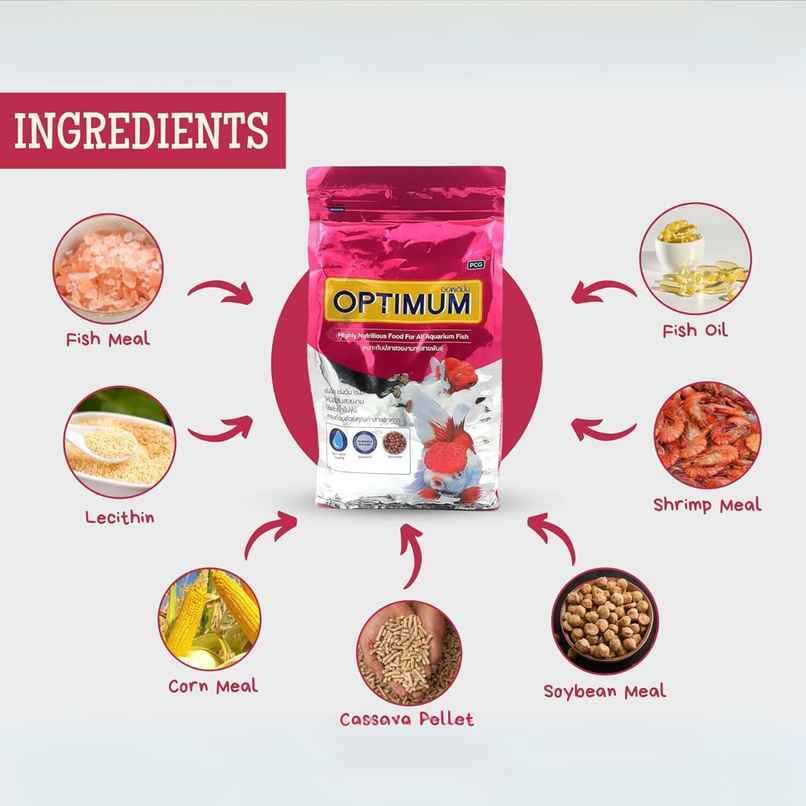 Optimum Fish Food Mini Pellet