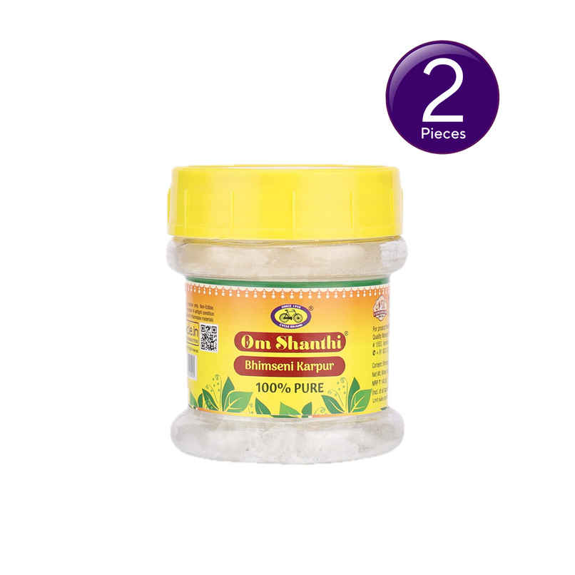 Pure Om Shanthi Bhimseni Camphor | Cycle Combo Pure Om Shanthi Bhimseni Camphor | Cycle Combo