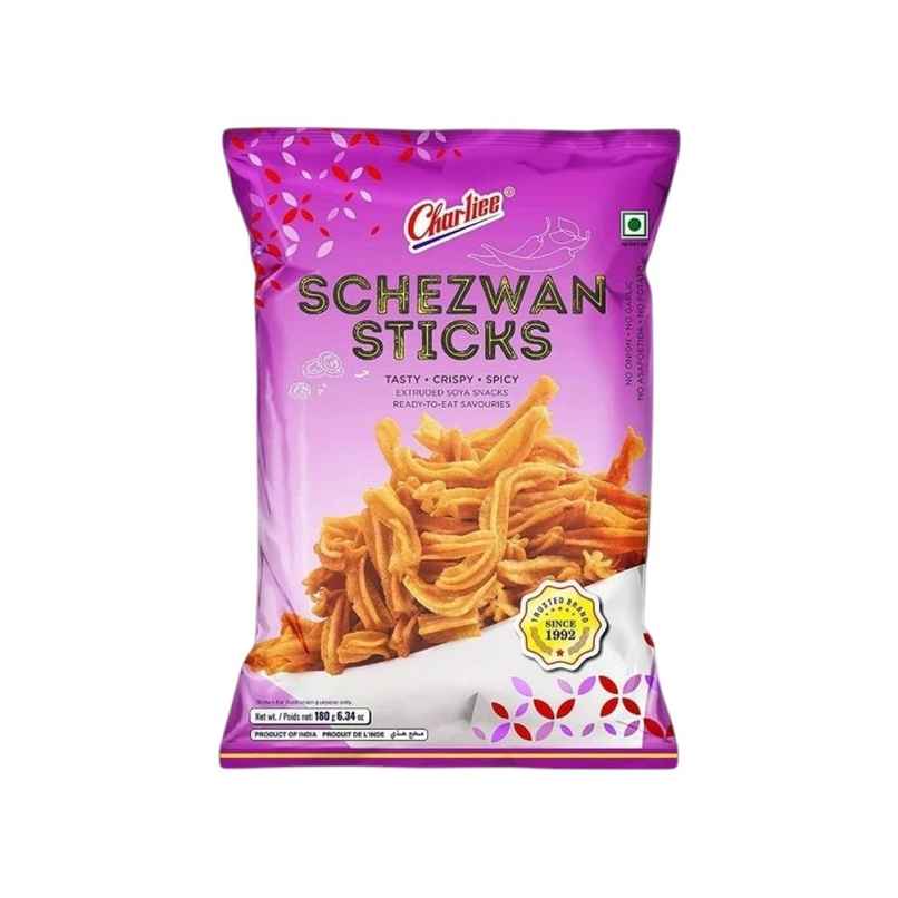 Charliee Schezwan Sticks | Spicy Snack Sticks