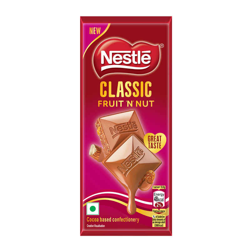 Nestle Classic Fruit N Nut Almond and Raisins Chocolate
