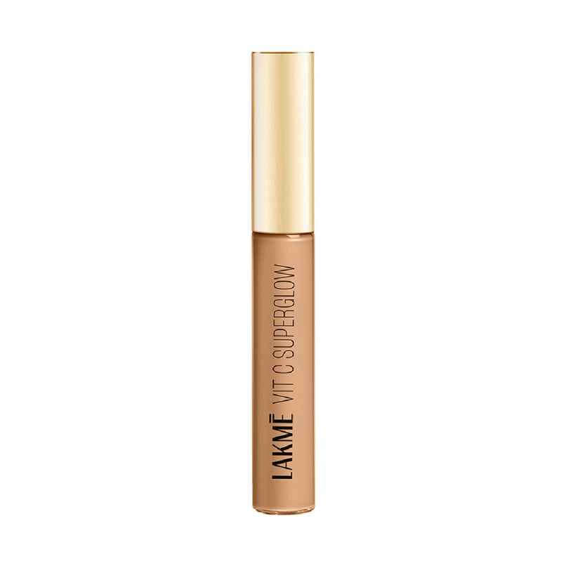 Lakme Makeup+Skincare Vit C Superglow Concealer 24 Beige Lakme Makeup+Skincare Vit C Superglow Concealer 24 Beige