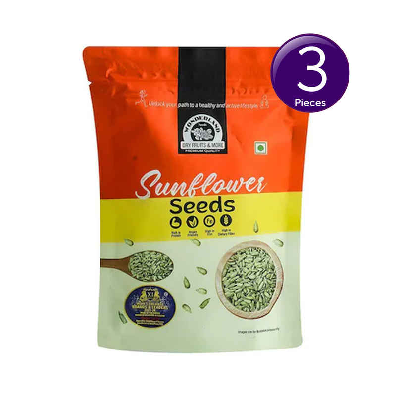 Wonderland Foods Sunflower Seeds Combo Wonderland Foods Sunflower Seeds Combo