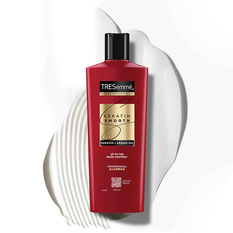 TRESemme Keratin Smooth Anti-Frizz Shampoo with Keratin & Argan Oil for Dry, Frizzy Hair