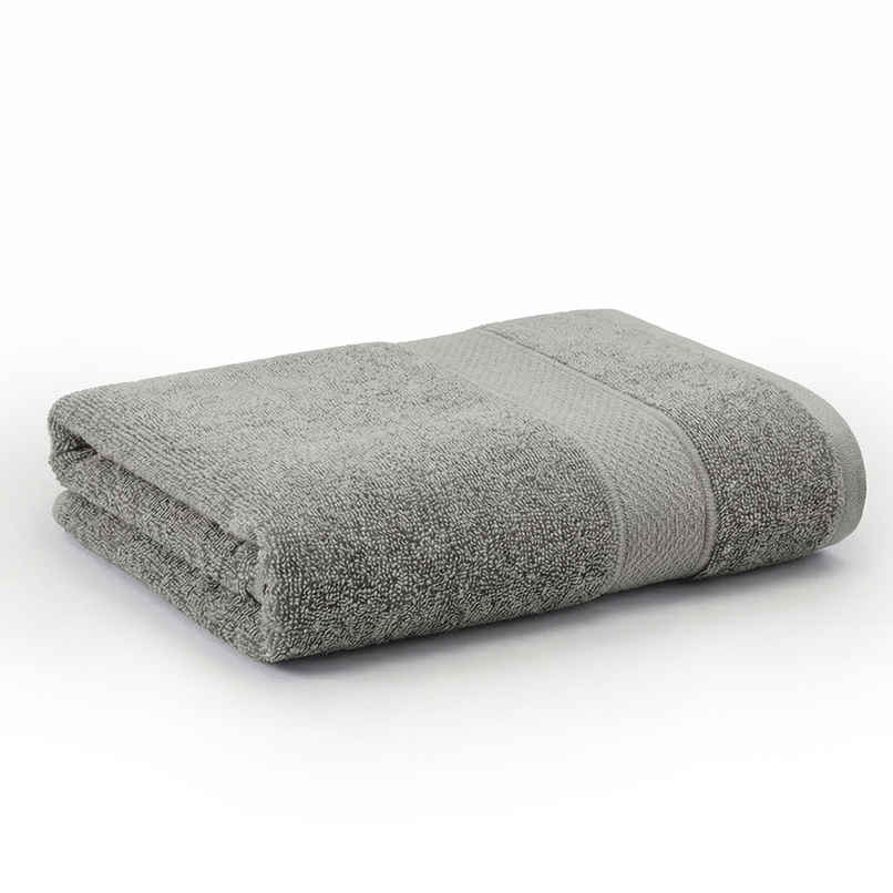 Mytrident Urban Comfort Cotton Bath Towel | Charcoal