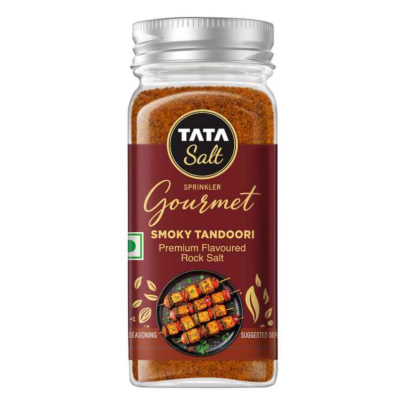 Tata Salt Sprinkler Gourmet Smoky Tandoori Premium Flavoured Rock Salt Tata Salt Sprinkler Gourmet Smoky Tandoori Premium Flavoured Rock Salt