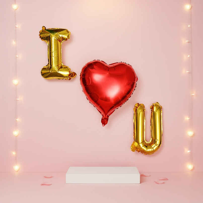 I Love You Balloons | 3 pcs | Oye Happy
