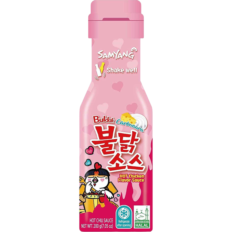 Samyang Korean Hot Chicken Flavour Sauce Carbonara Non Veg Samyang Korean Hot Chicken Flavour Sauce Carbonara Non Veg