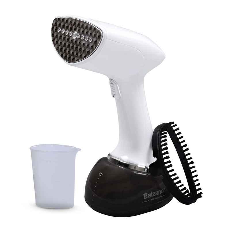 Balzano Garment Steamer 1700W For Cloth | 360 ml Tank | 30s Heat-Up | 28g | White