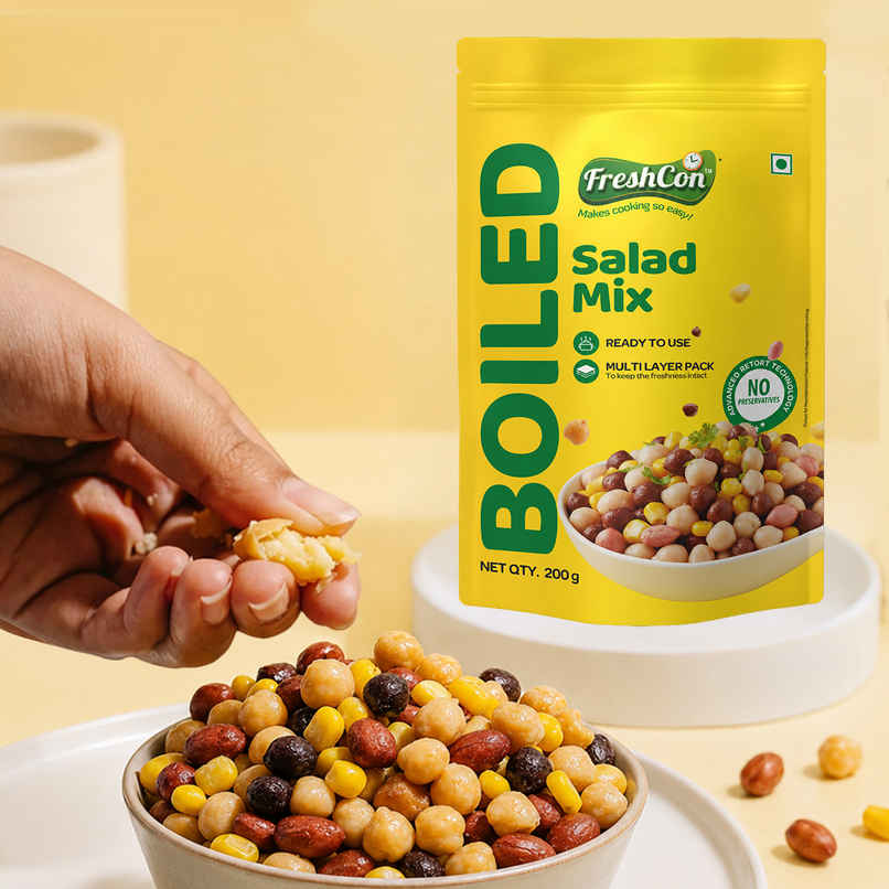 Freshcon Boiled Salad Mix | Ready-to-Eat Freshcon Boiled Salad Mix | Ready-to-Eat