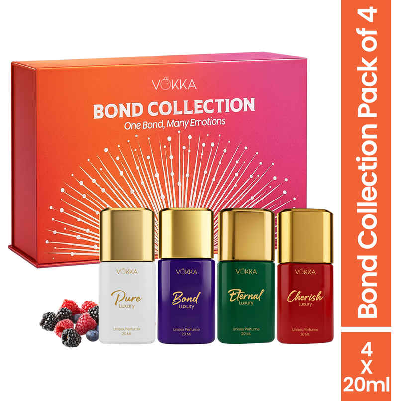 Vokka Bond Collection Luxury Unisex Perfume Gift Vokka Bond Collection Luxury Unisex Perfume Gift