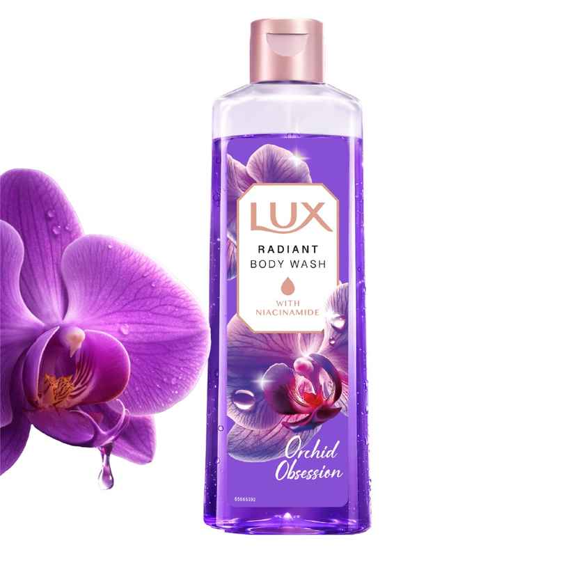 LUX Orchid Obsession with Niacinamide Bodywash for Radiant & Bouncy Skin Feel LUX Orchid Obsession with Niacinamide Bodywash for Radiant & Bouncy Skin Feel