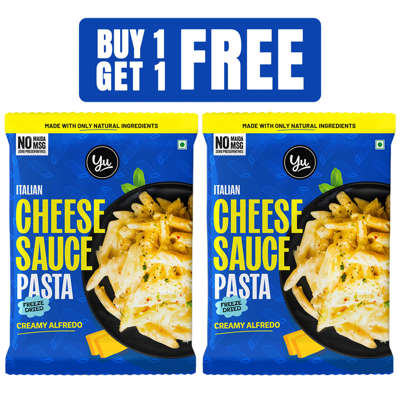 Yu Cheese Sauce Instant Cup Wheat Pasta - Combo Pack