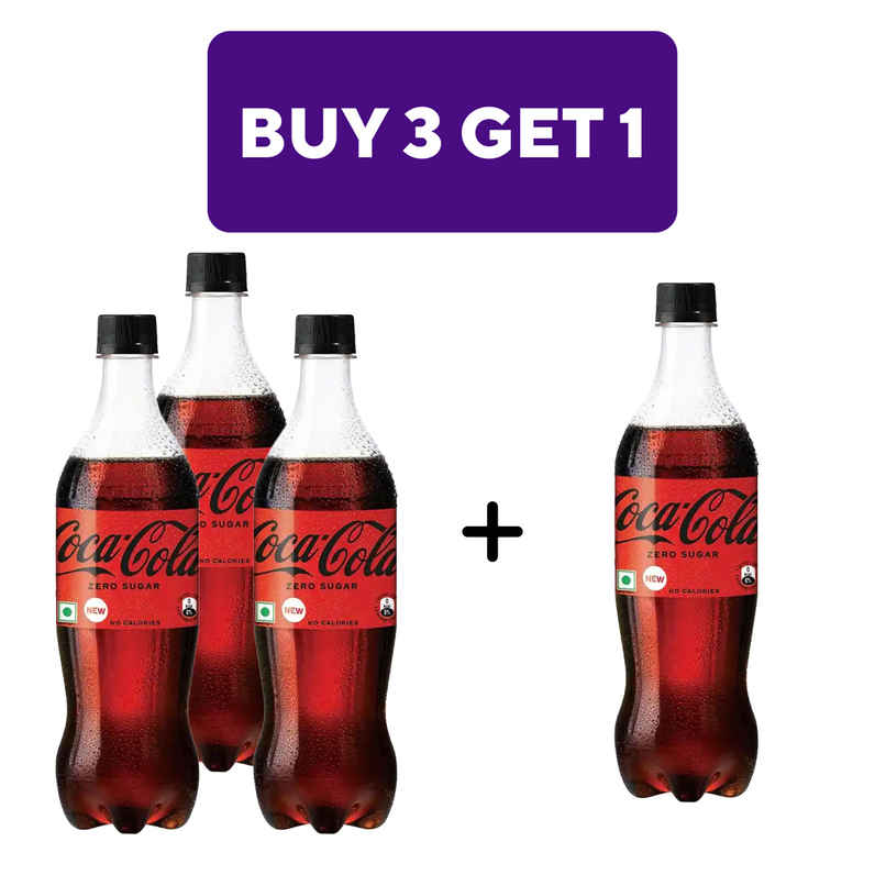 Coke Zero Cola Diet Soft Drink Combo