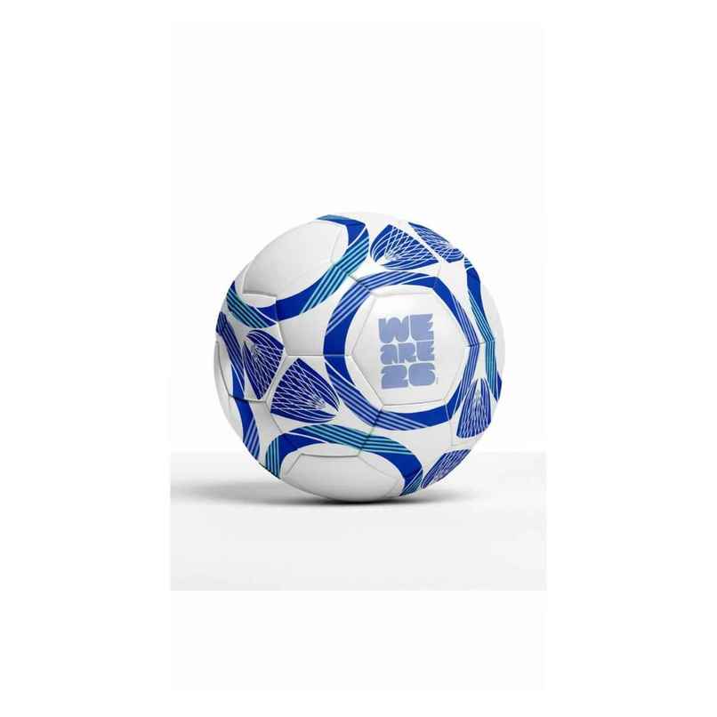 FIFA World Cup 2026 Official Licensed Football | Size 5 | PP | WR26 | White & Blue FIFA World Cup 2026 Official Licensed Football | Size 5 | PP | WR26 | White & Blue