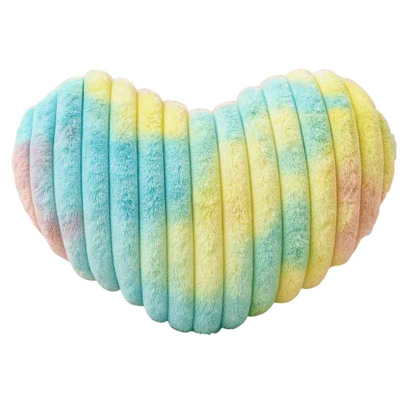 Toytales Line Rainbow Hear 45cm | Plush Colorful Heart |Soft Toy | Birthday Gift |Gift for kids