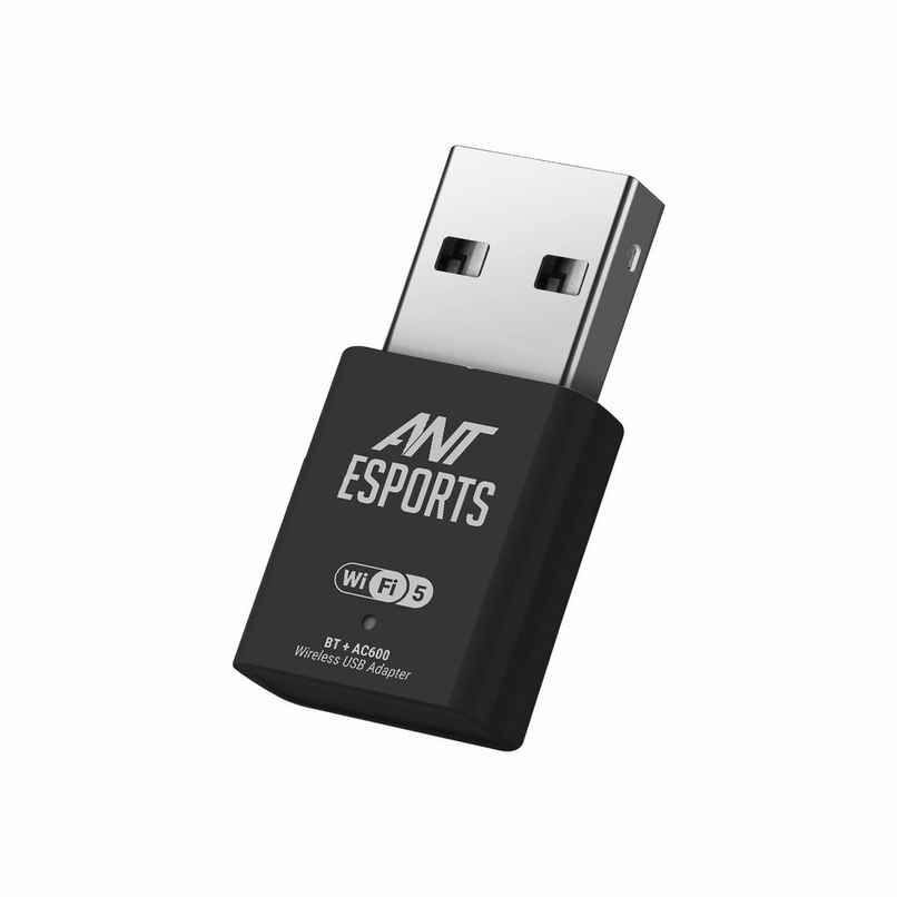 Ant Esports AE600B 600 Mbps Wi-Fi + Bluetooth USB 2.0 Mini Dongle | 2.4 and 5Ghz | WiFi 5 802.11AC